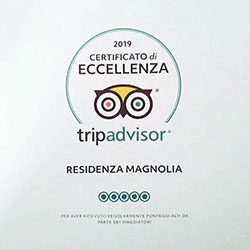 Certificato di eccellenza TripAdvisor